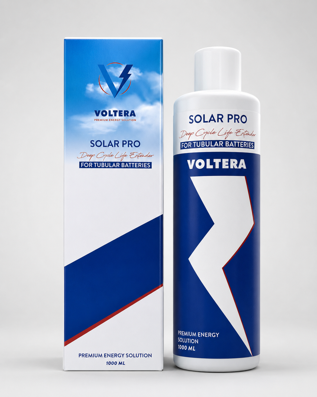 VOLTERA SOLAR PRO — Solar Battery Performance Booster 1000ml