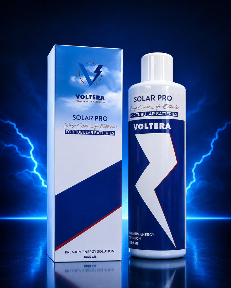 VOLTERA SOLAR PRO — Solar Battery Performance Booster 1000ml