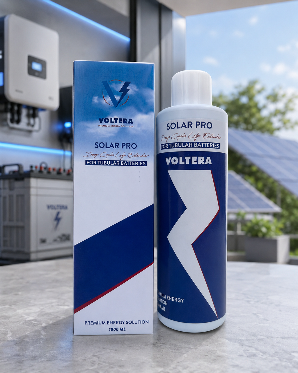 VOLTERA SOLAR PRO — Solar Battery Performance Booster 1000ml