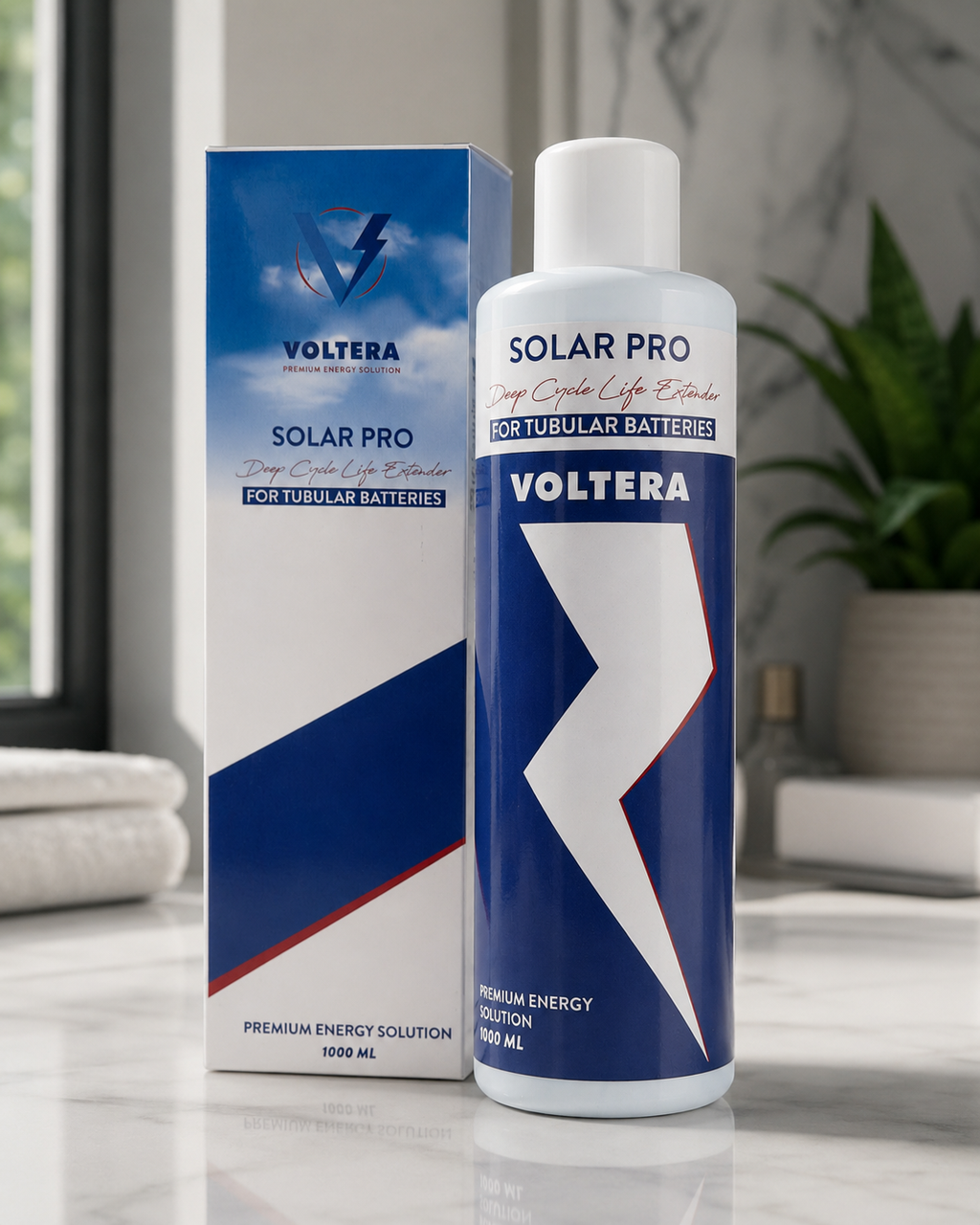 VOLTERA SOLAR PRO — Solar Battery Performance Booster 1000ml